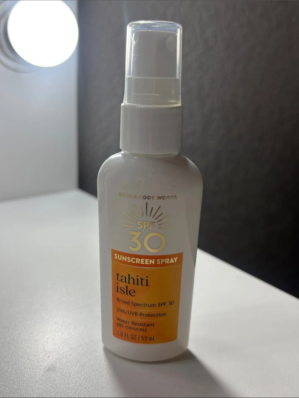 Bath & Body Works Tahiti Isle Sunscreen Mini
